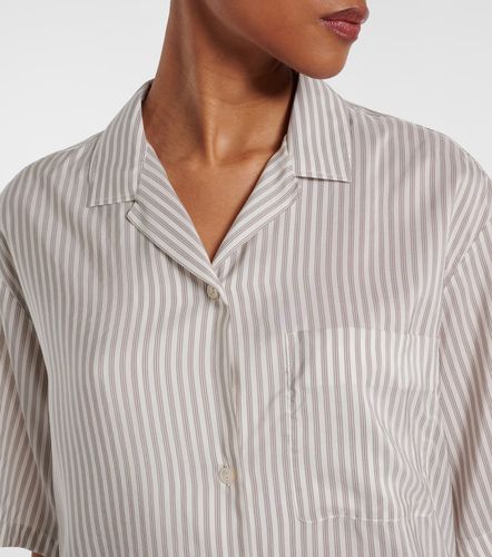Chemise Jorge rayée en soie - The Row - Modalova