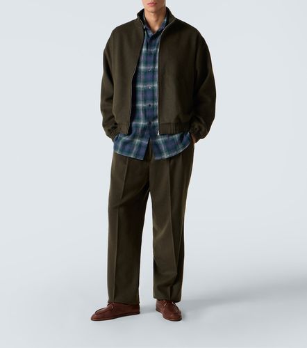 Pantalon droit en laine de chameau - Auralee - Modalova