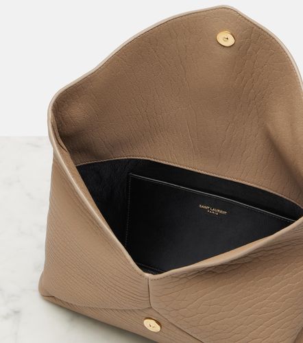 Pochette Cassandre Large en cuir - Saint Laurent - Modalova