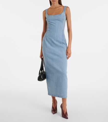 Magda Butrym Robe midi en jean - Magda Butrym - Modalova