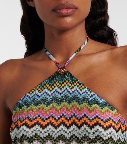 Missoni Top raccourci en lamé - Missoni - Modalova