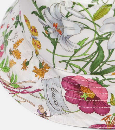 Gucci Bob Gucci Flora en soie - Gucci - Modalova