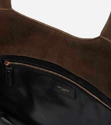 Cabas Icare Medium en daim matelassé - Saint Laurent - Modalova
