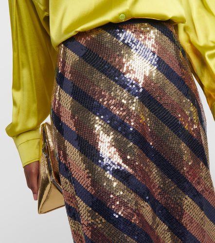 Rixo Jupe midi Kelly à sequins - Rixo - Modalova