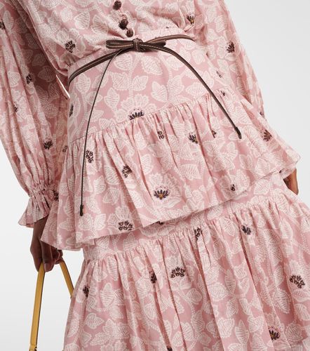 Jupe midi Ottie à imprimé floral - Zimmermann - Modalova