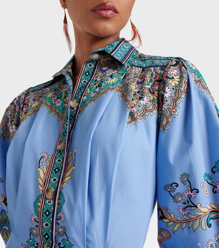 Robe chemise imprimée en coton - Etro - Modalova