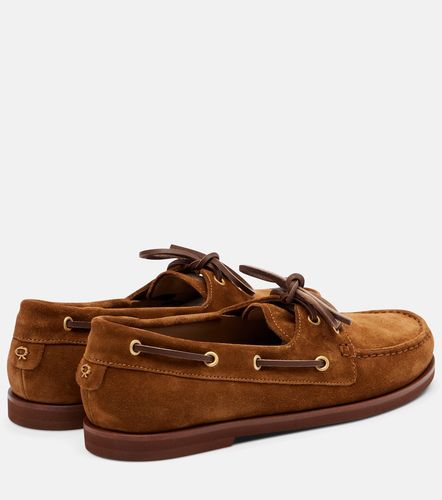 Chaussures bateau Vandee en daim - Gianvito Rossi - Modalova