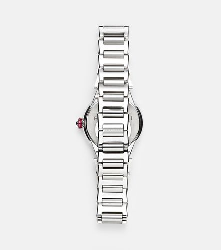Montre Lvcea 28 mm en acier inoxydable et diamants - Bvlgari - Modalova