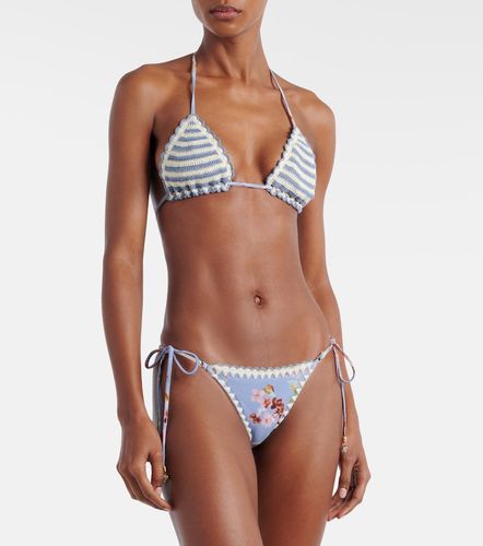 Culotte de bikini Awaken à fleurs - Zimmermann - Modalova