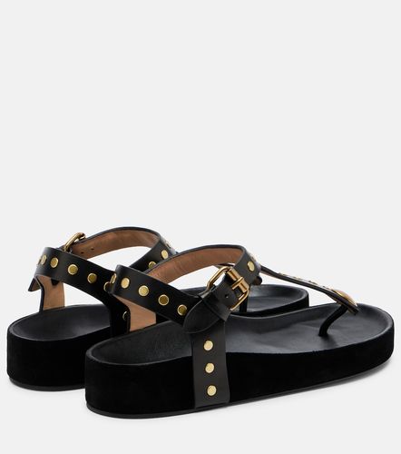 Sandales Enore en cuir à clous - Isabel Marant - Modalova