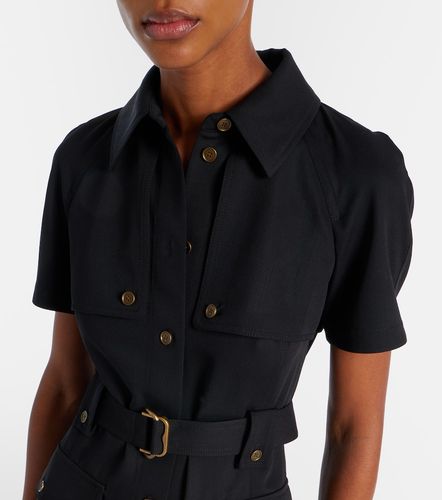 Burberry Robe chemise en laine - Burberry - Modalova