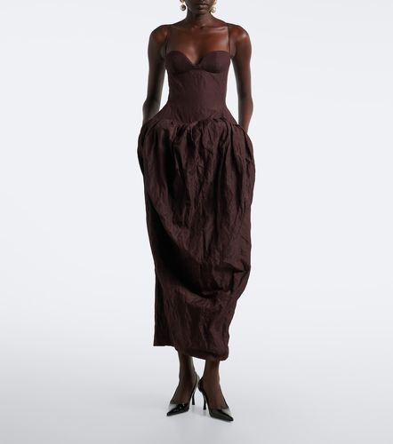 Robe longue en coton mélangé - Magda Butrym - Modalova