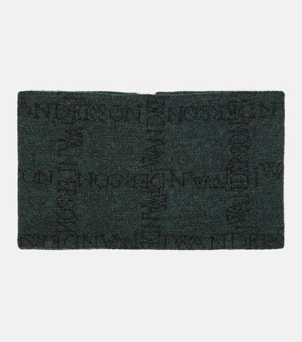 Tour de cou en jacquard de laine à logo - JW Anderson - Modalova