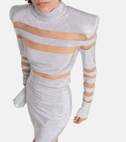 Balmain Top à cristaux - Balmain - Modalova