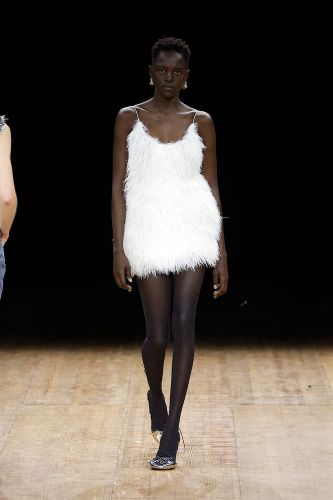 Coperni Robe à plumes - Coperni - Modalova