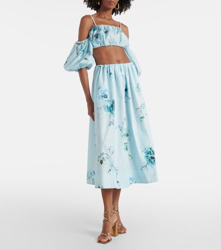 Jupe midi Lightburst en coton à imprimé floral - Zimmermann - Modalova