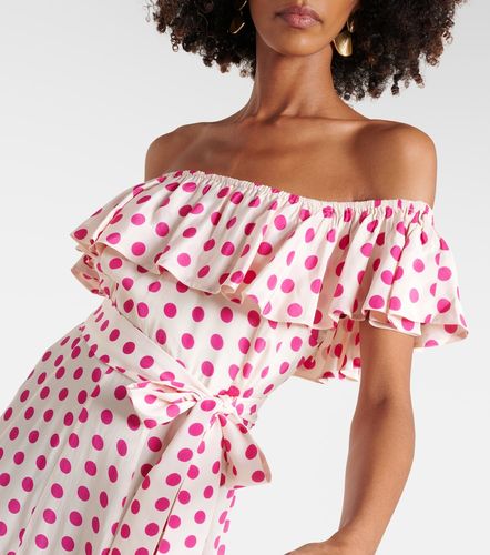 Robe midi Giselle à pois - Alexandra Miro - Modalova