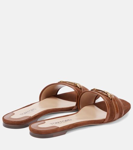 Mules Whitney Stadium T en cuir - Tom Ford - Modalova