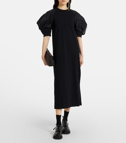 Sacai Robe midi en coton mélangé - Sacai - Modalova