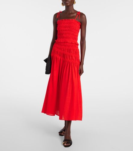 Tory Burch Jupe midi smockée - Tory Burch - Modalova