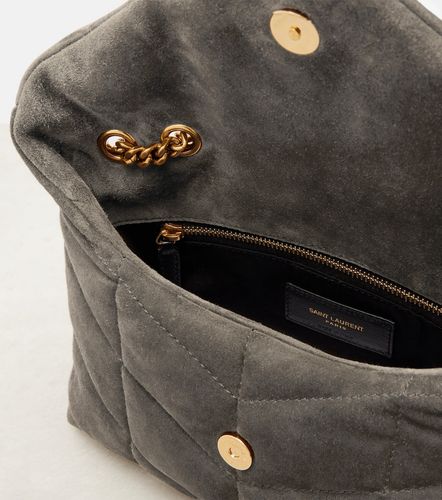 Sac Puffer Toy en daim - Saint Laurent - Modalova