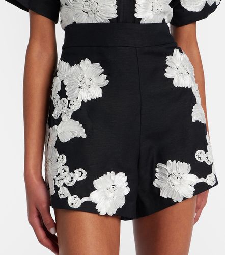 Short brodé Sammi en lin mélangé - Simkhai - Modalova