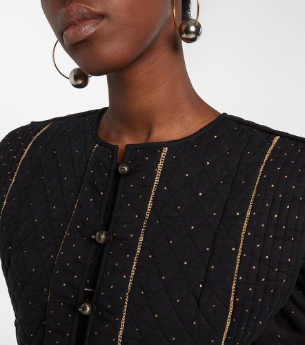 Gilet Volana court en coton - Marant Etoile - Modalova