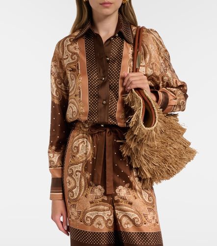 Chemise Luna en soie à motif cachemire - Zimmermann - Modalova