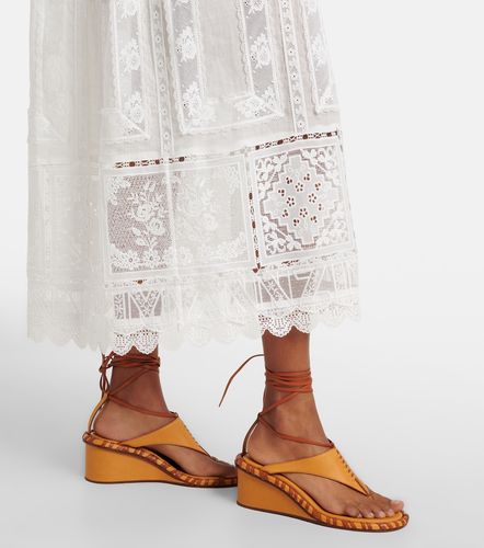 Robe midi Aster à dentelle - Zimmermann - Modalova