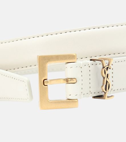 Ceinture Cassandre en cuir - Saint Laurent - Modalova