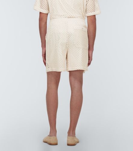 Short en macramé de coton mélangé - Commas - Modalova
