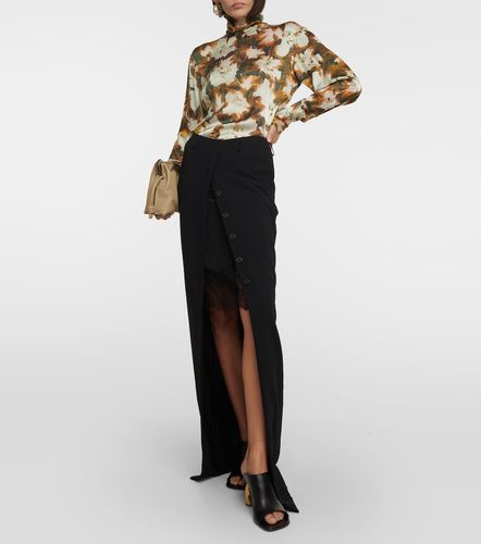 Jupe longue en crêpe - Dries Van Noten - Modalova