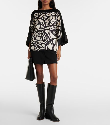 Top Quaglia imprimé en satin de soie - Max Mara - Modalova