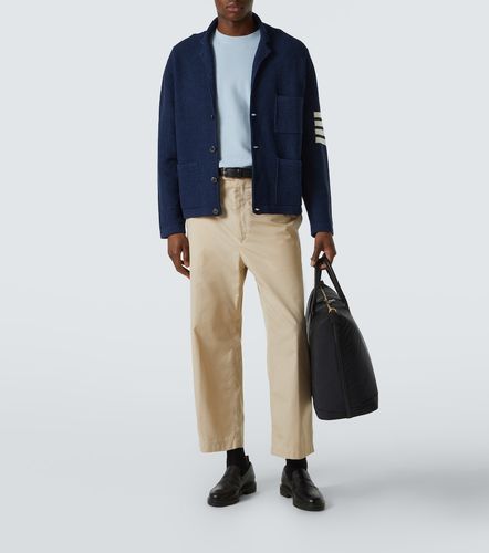 Thom Browne Polo 4-Bar en coton - Thom Browne - Modalova