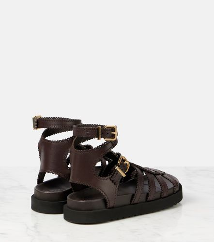 Zimmermann Sandales Goldie en cuir - Zimmermann - Modalova