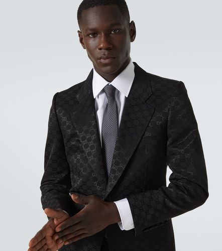 Cravate GG en jacquard de soie - Gucci - Modalova