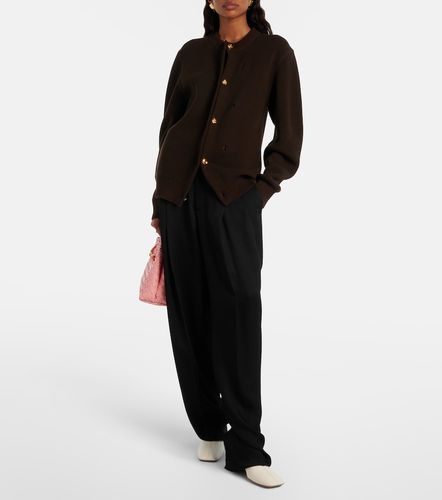 Cardigan en laine et coton - Bottega Veneta - Modalova