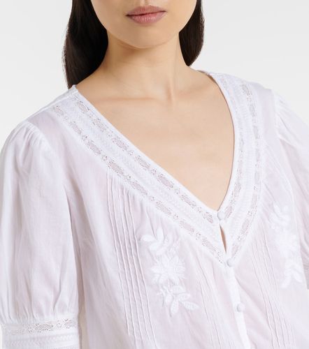 Blouse Mavis en coton à dentelle - Velvet - Modalova