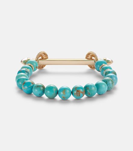 Bracelet Chakra en or 18 ct et pierres précieuses - Ananya - Modalova