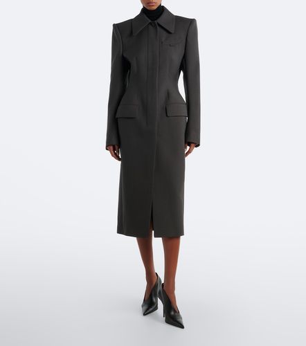 Mugler Manteau en laine - Mugler - Modalova