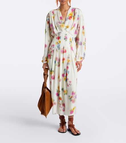 Marant Etoile Robe midi à fleurs - Marant Etoile - Modalova