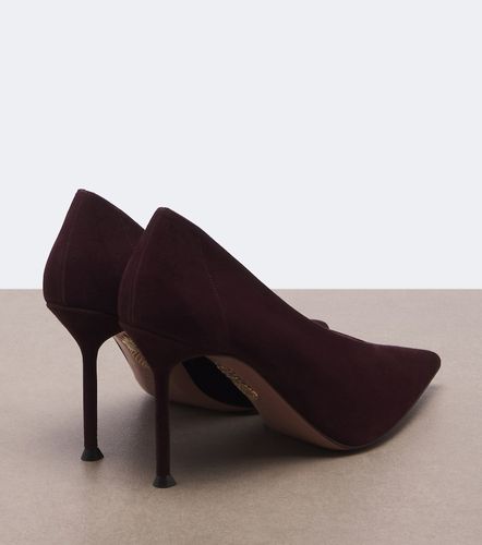 Escarpins Voltaire en daim - Aquazzura - Modalova