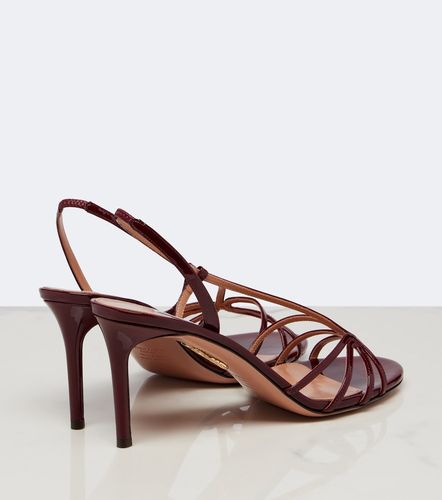 Sandales slingback Talk To Me en cuir verni - Aquazzura - Modalova