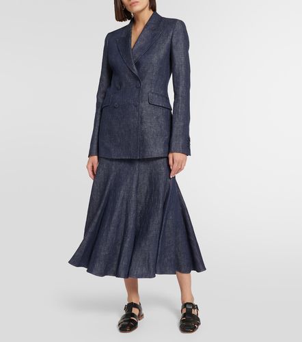 Gabriela Hearst Jupe midi en lin - Gabriela Hearst - Modalova