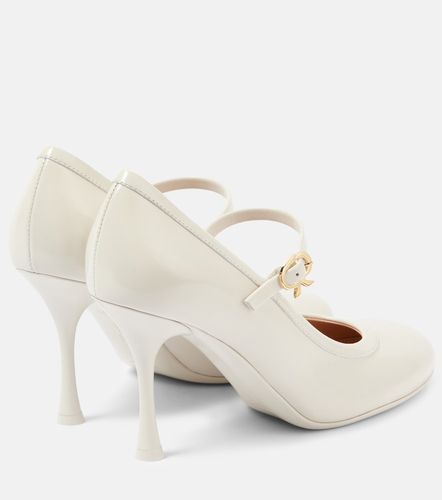Escarpins Mary Jane 85 en cuir verni - Gianvito Rossi - Modalova