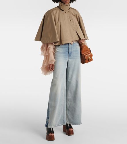 Chloé Cape courte en gabardine de coton - Chloe - Modalova