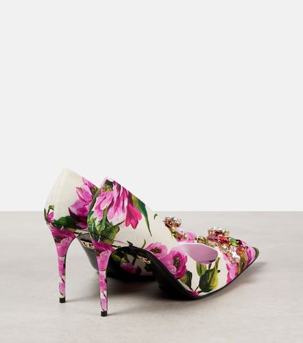 Escarpins à finitions en cuir - Dolce&Gabbana - Modalova