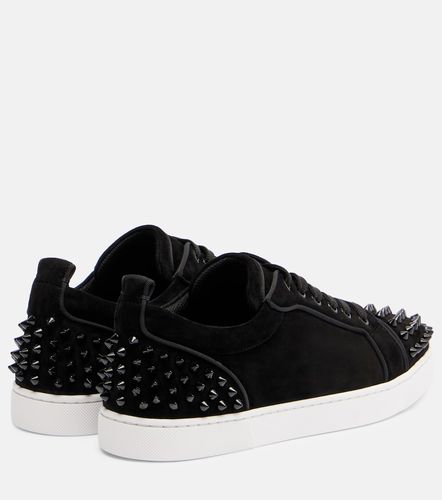 Baskets Louise Junior Spikes en daim - Christian Louboutin - Modalova