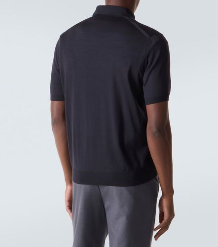 Prada Polo en laine vierge à logo - Prada - Modalova