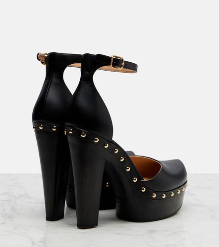 Chloé Escarpins Lola à plateau en cuir - Chloe - Modalova